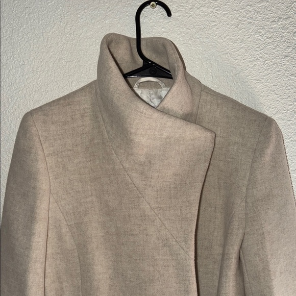 Aritzia Funnel Neck Connor Coat - Wool Cashmere Blend - Picture 2 of 12